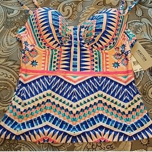 Reaction Kenneth Cole Colors of Caracas Tankini